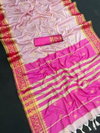 Rose Paithani  By weaving jari Cotton Silk Designer Sarees Wholesalers In Delhi